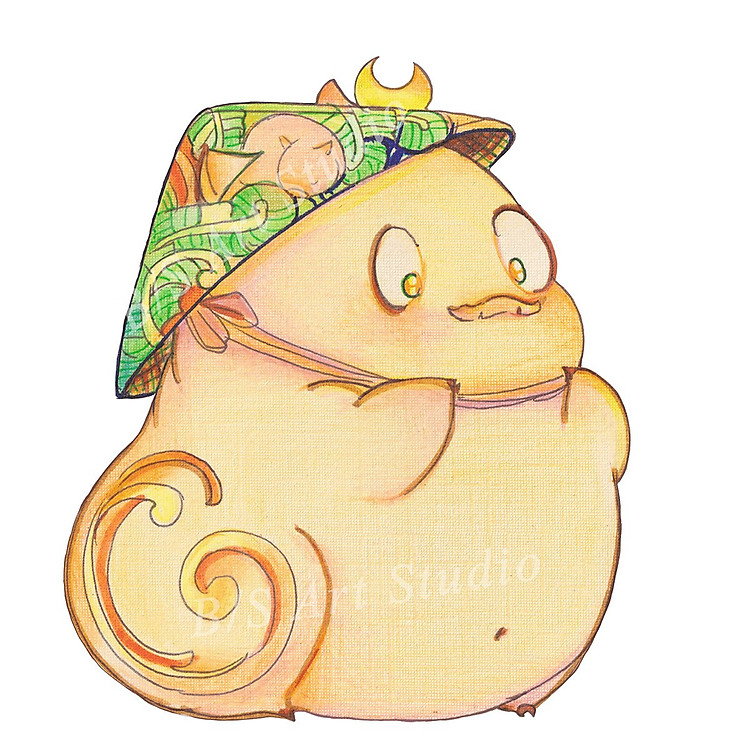 Sticker PIG MOON - Ảnh 6