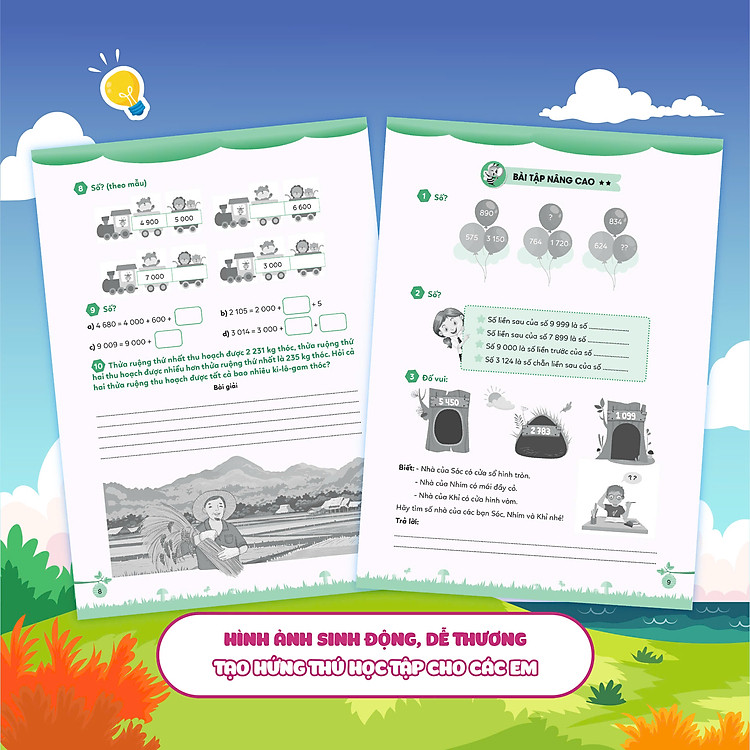 Bổ trợ Toán - Tiếng Việt bài tập cơ bản và nâng cao lớp 3 - Ảnh 3