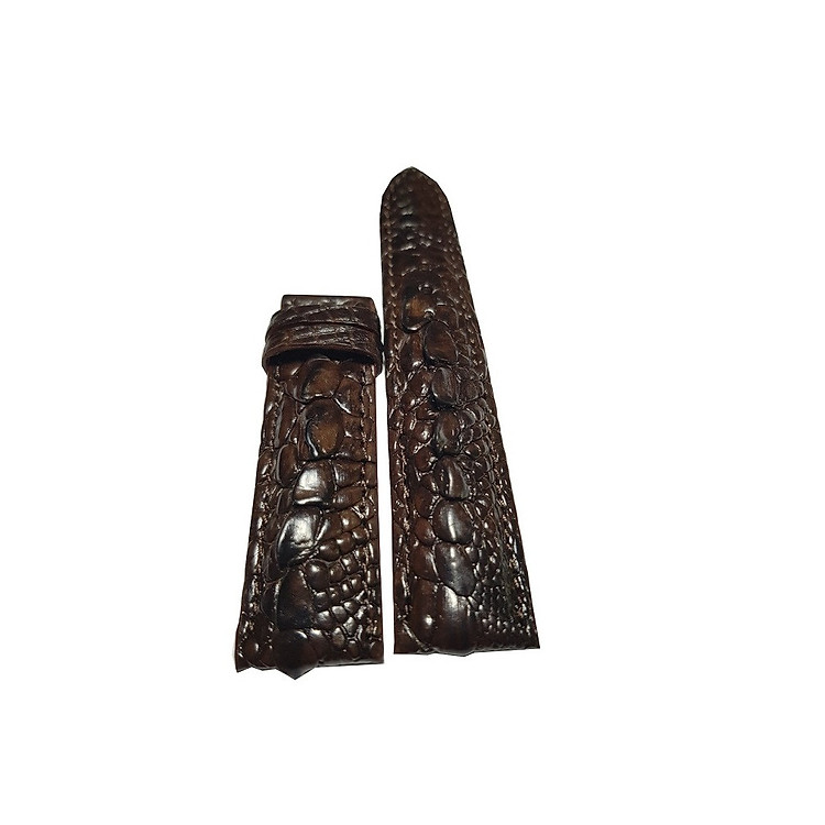 Dây đồng hồ da cá sấu gai tay Ruby Luxury siêu độc - hàng sưu tầm