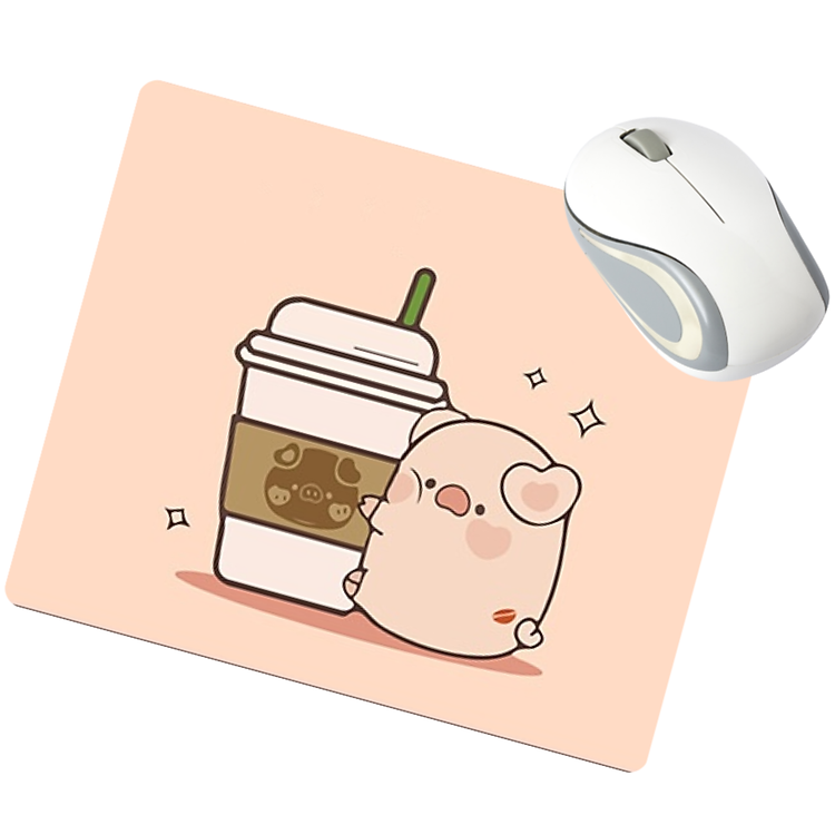 Miếng Lót Chuột MousePad Cá Koi Capybara Vịt OFF Heo Trà Sữa Hoạt Hình Labubu dùng trong văn phòng, cao su chống truợt_ Hàng chính hãng