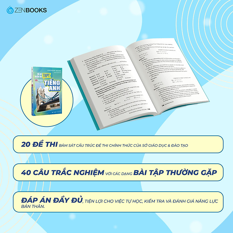 Bộ Đề Luyện Thi Trung Học Phổ Thông Môn Tiếng Anh - Ảnh 5