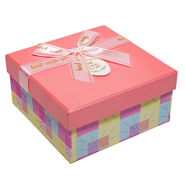 Hộp quà Vuông Phượng Hoàng V018 (12 x 12 x 6 cm) - Ảnh 5