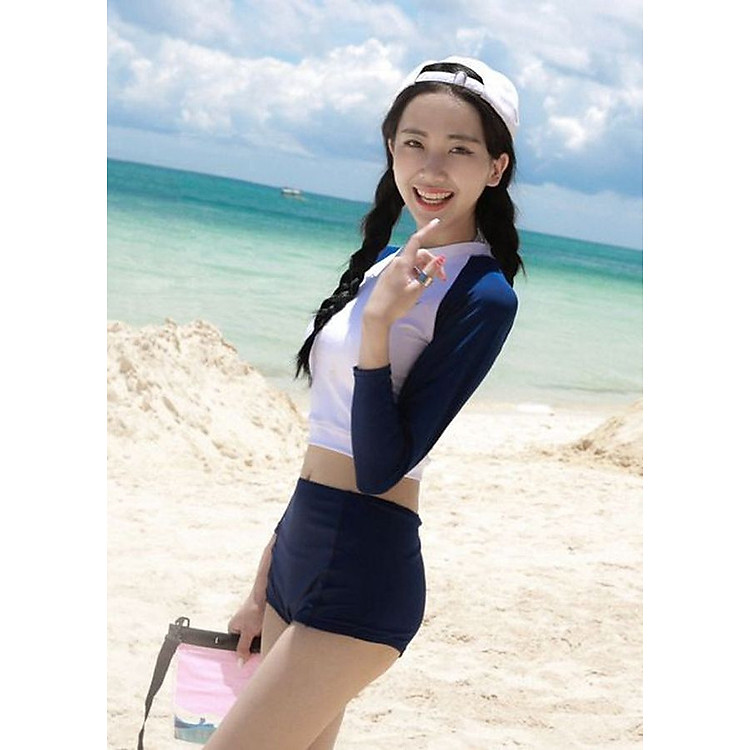 Đồ bơi nữ tay dài B1910