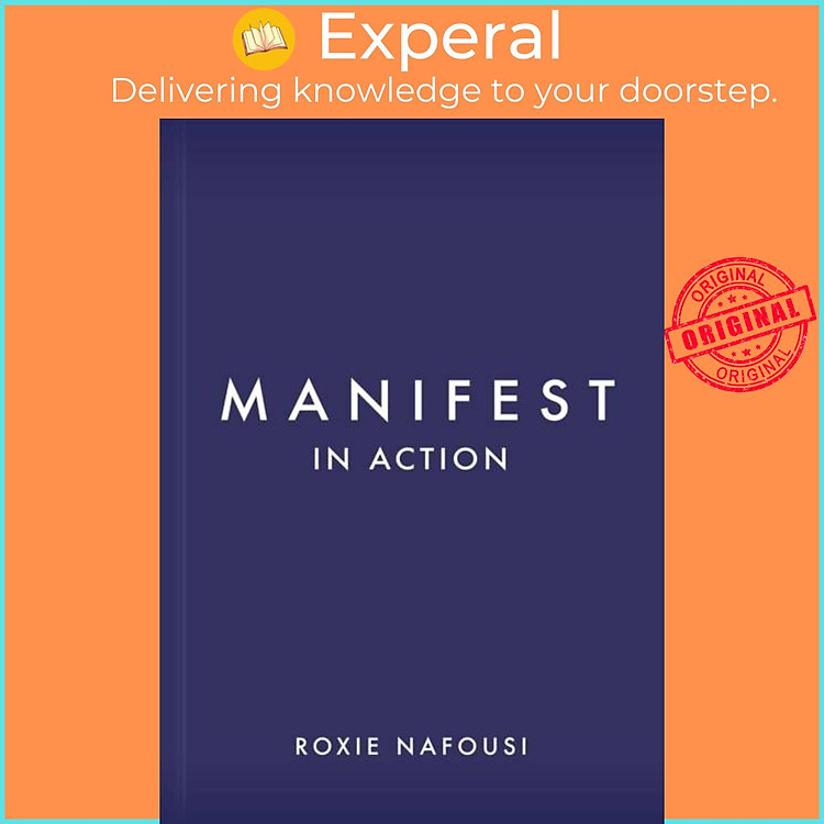 Sách - Manifest in Action - Unlock Your Limitless Potential by Roxie Nafousi (UK edition, hardcover)