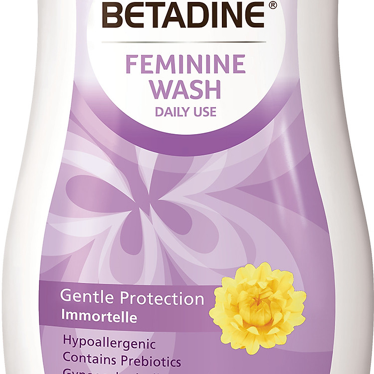 Dung dịch vệ sinh phụ nữ Betadine Gentle Protection - chai 250ml