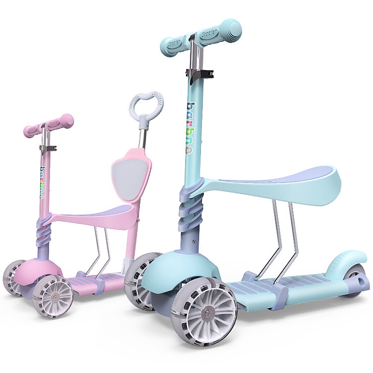 Xe Trượt Scooter Cho Bé 2-3-6 Tuổi Barbne