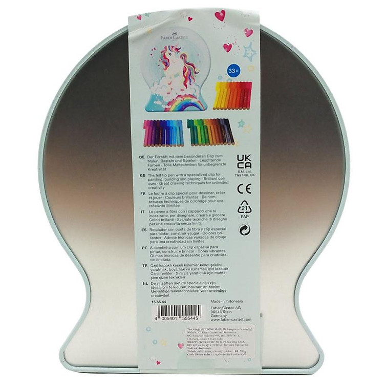 Bộ Bút Lông Màu Connector Faber-Castell (33 chiếc) - Ảnh 6