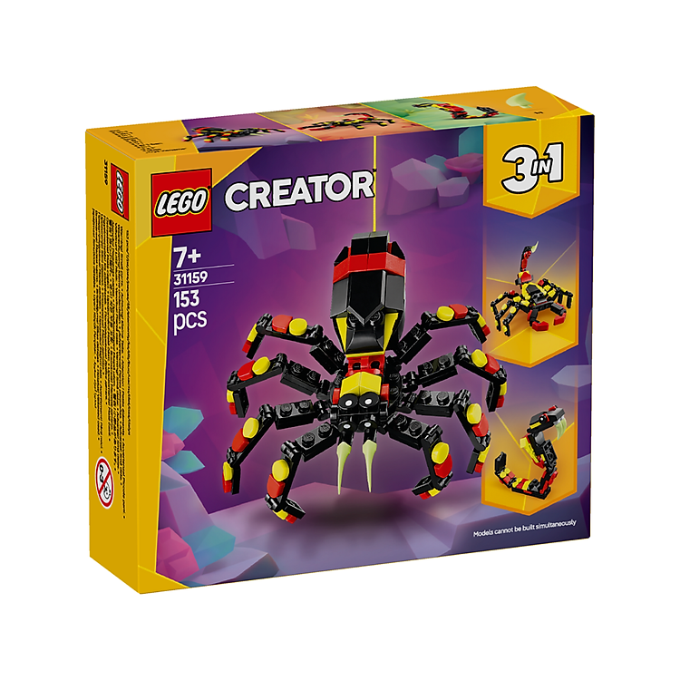 Mua LEGO CREATOR 31159: Đồ Chơi Lắp Ráp Con Nhện Chính hãng Ưu đãi - Hình ảnh 2