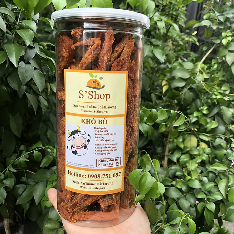 Khô bò cây đặt biệt 500g