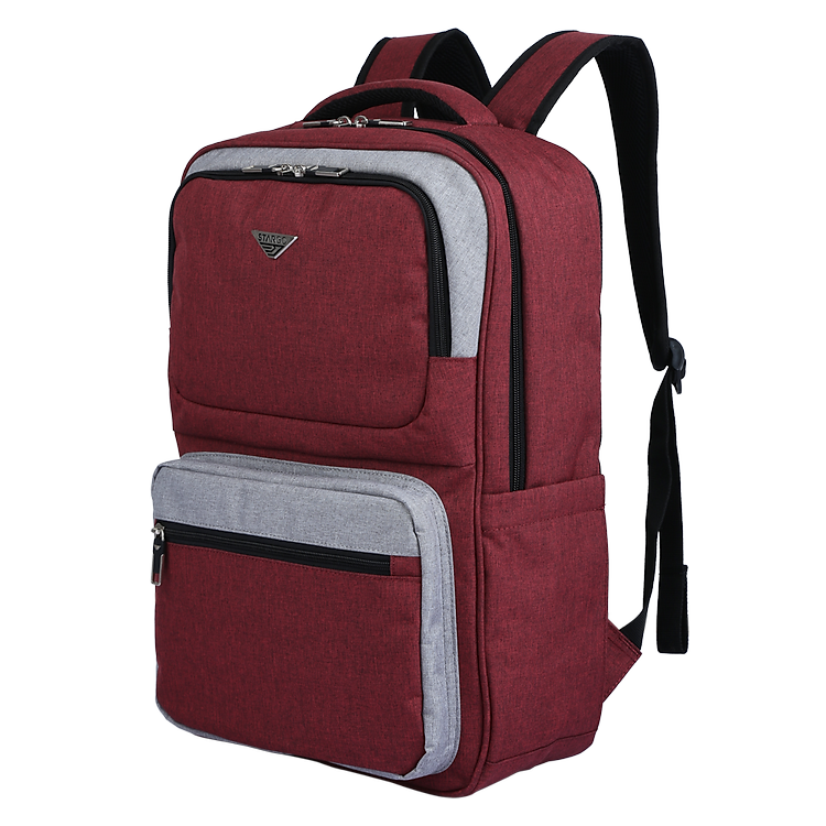 Balo Laptop Du Lịch Uniex STARGO ACTIVA 15.6 Inch - Đỏ Phối Xám - Ảnh 2