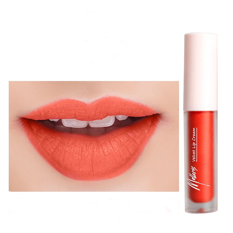 Son Kem Lì Melloris Đỏ Cam