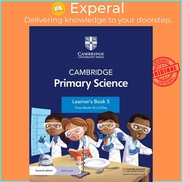 Sách - Cambridge Primary Science Learner's Book 5 with Digital Access (1 Year) by Liz Dilley (UK edition, paperback)
