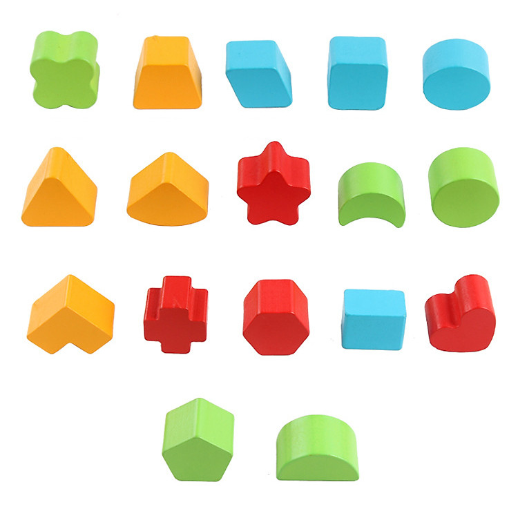 Đồ chơi xe kéo thả hình khối Chính hãng Tiết kiệm - Hình ảnh 5