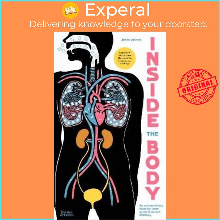 Sách - Inside the Body - An extraordinary layer-by-layer guide to human anatom by Joelle Jolivet (UK edition, hardcover)