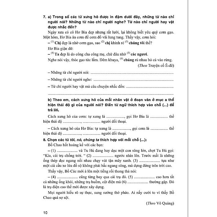 Vở Bài Tập Nâng Cao Từ Và Câu Lớp 5 - Ảnh 4