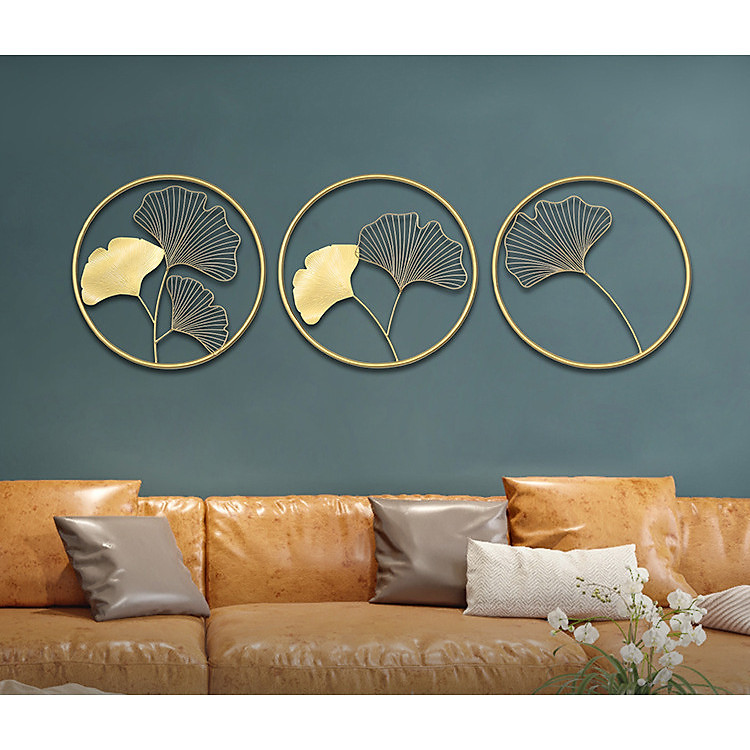 Bộ 3 sản phẩm decor trang trí treo tường phòng khách DTT001