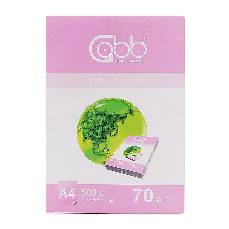 Giấy In Photo A4 Hồng DL 70gsm