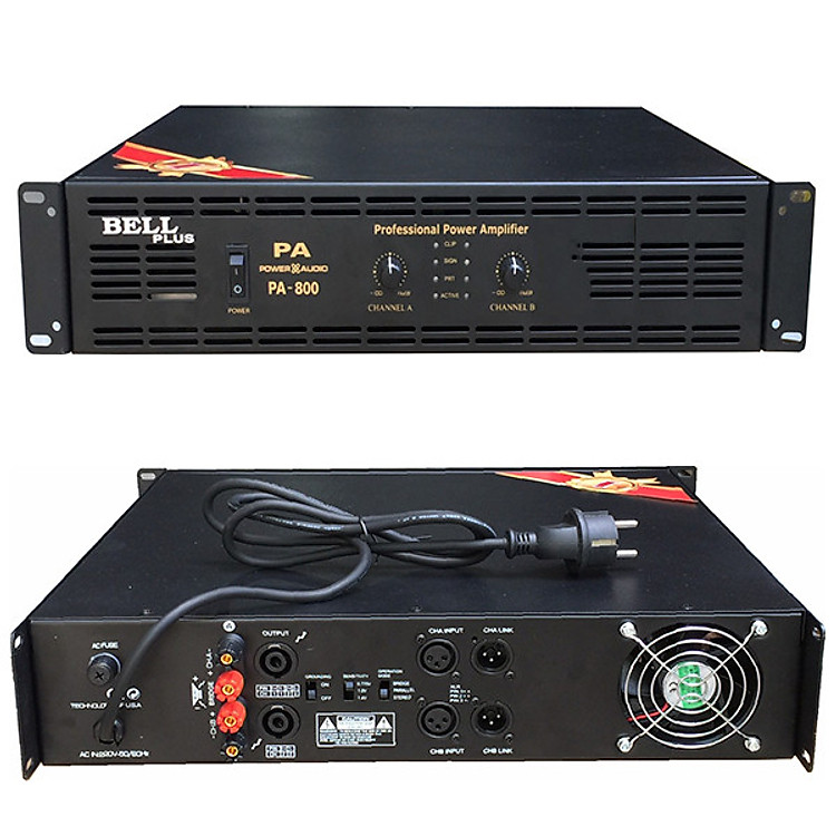 Cục đẩy công suất hay còn gọi là Main PA - 800 BellPlus (hàng chính hãng)
