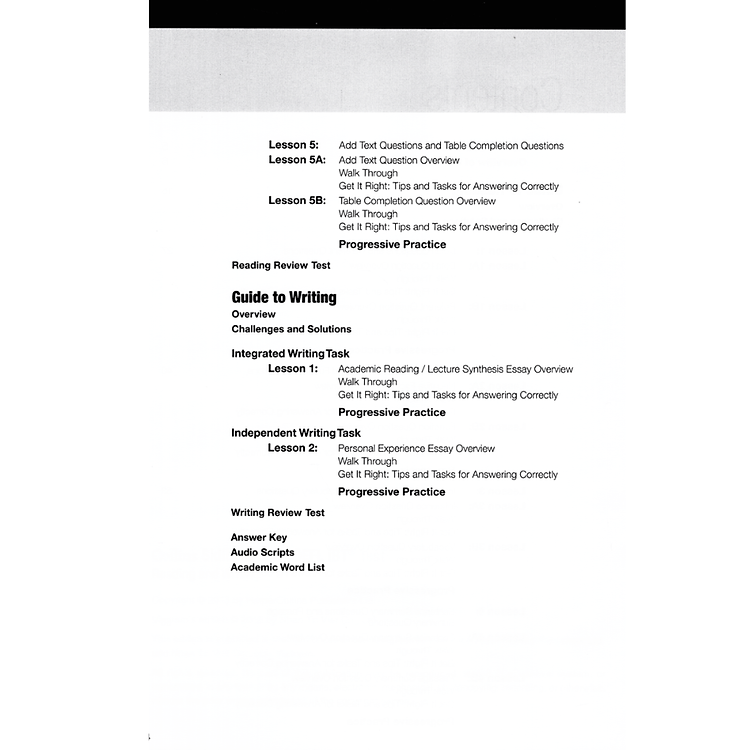 Collins Skills For The TOEFL iBT Test - Reading And Writing - Ảnh 3