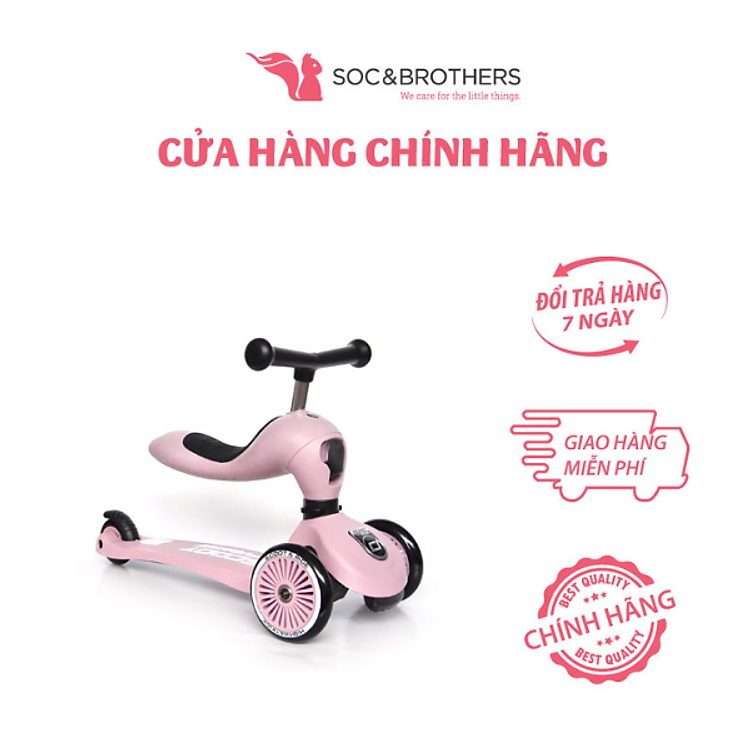 Scooter trẻ em Scoot and Ride Highwaykick 1 - Màu Rose Chính hãng Giá tốt - Hình ảnh 3