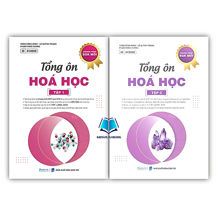 Combo Tổng ôn Hóa học – Tập 1 + 2