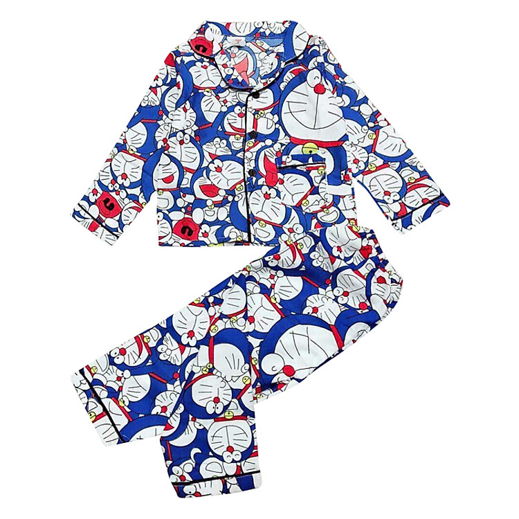 Set Pijama Dài Tay Cho Bé - Doraemon