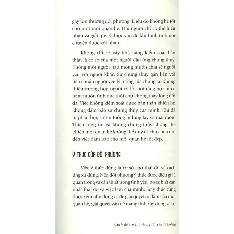 Kỹ Năng Sống - Cách Để Trở Thành Người Yêu Lí Tưởng - Ảnh 2