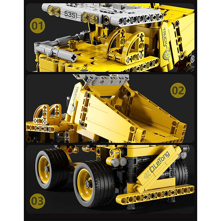 Bộ Đồ Chơi Lắp Ghép Xe Tải BABYBOSS Chính hãng Giá rẻ - Hình ảnh 2