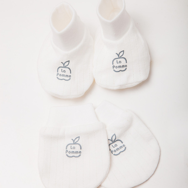 GHF006 Set 1 đôi bao chân, bao tay bo ống La Pomme