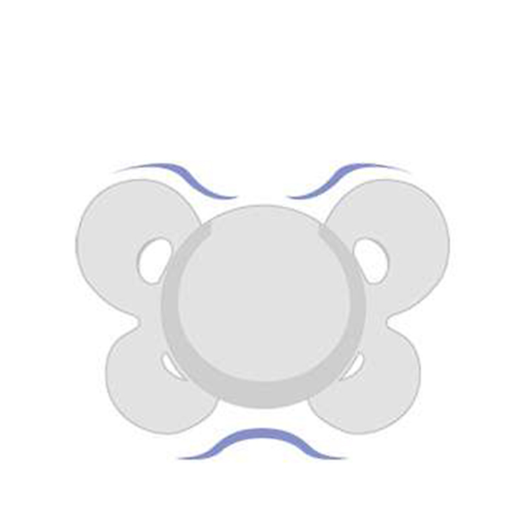 Ty ngậm silicone Chicco Physio Comfort - Hồng Tiết kiệm - Hình ảnh 4