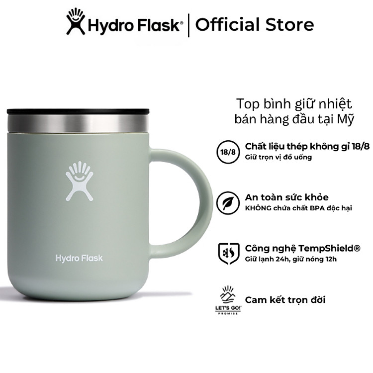 Bình giữ nhiệt cà phê Hydro Flask 12 OZ Mug - Chất liệu bền bỉ, Hàng chính hãng(Season 2024)