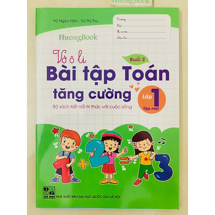 Vở Ô Li Bài Tập Toán Tăng Cường lớp 1 - tập 1 (Kết Nối) - Ảnh 6