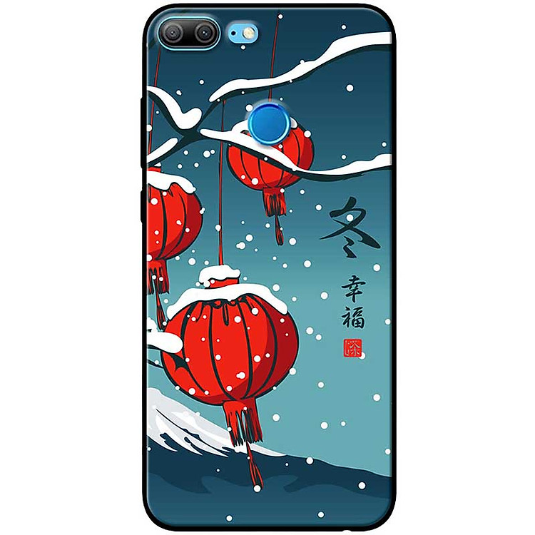 Ốp lưng dành cho Honor 9 Lite mẫu Đèn lồng, tuyết