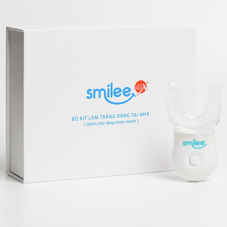 Bộ tẩy trắng răng tại nhà Smilee - Nhập khẩu USA - Làm trắng răng lên từ 3 - 6 tone chỉ với 20 phút - Đạt chuẩn ISO 22716:2007