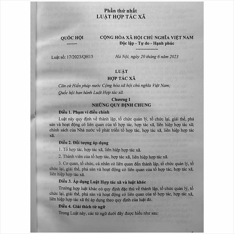 Luật Hợp Tác Xã – Hệ Thống Những Văn Bản Quy Định Chi Tiết Thi Hành (V2523T) - Ảnh 4