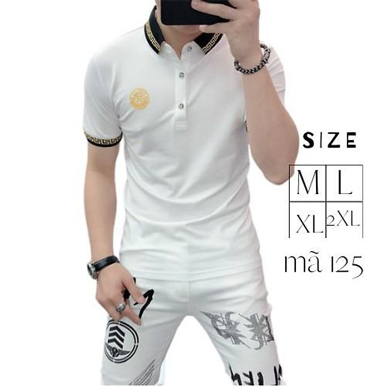 Áo Thun Nam – Áo Polo Nam Cao Cấp Chất Cotton Co Dãn 4 Chiều, Kiểu Dáng Trẻ, Năng Động AT.125