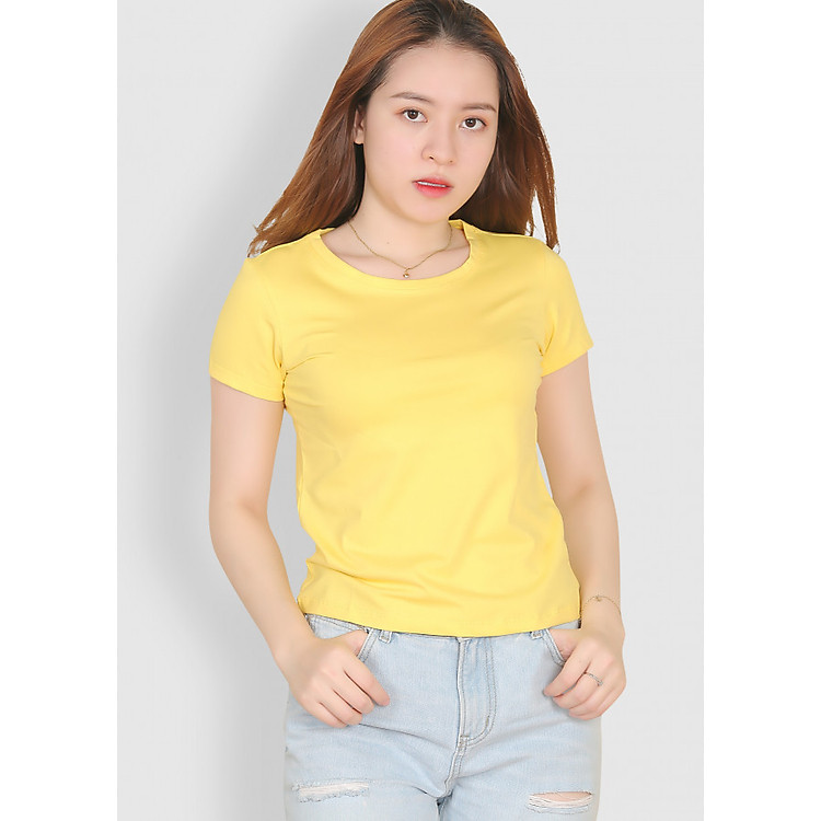 Áo thun nữ cơ bản Nutica (Vàng)