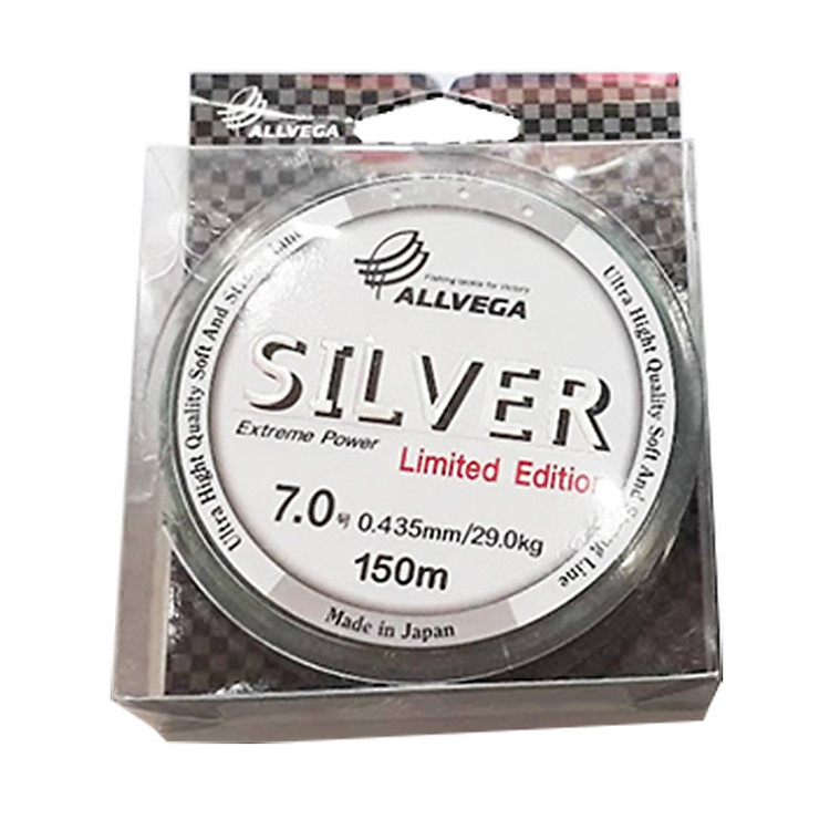 Dây Câu Cá ALLVEGA SILVER 150 mét