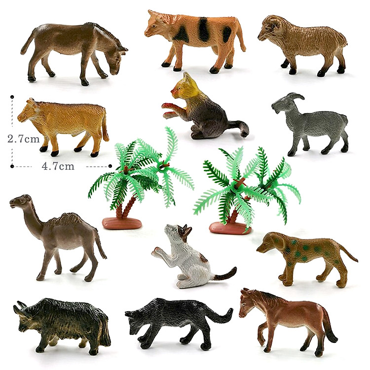Mua Bộ 12 đồ chơi động vật trang trại Chính hãng Giá tốt