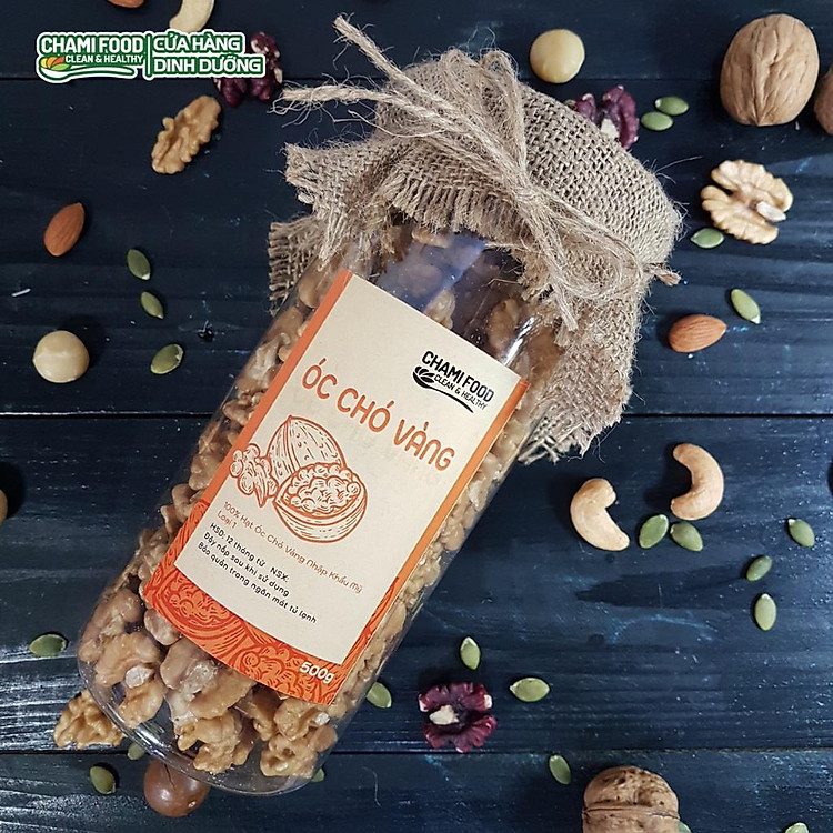 Hạt óc chó vàng ChamiFood 500G - Hình ảnh 5