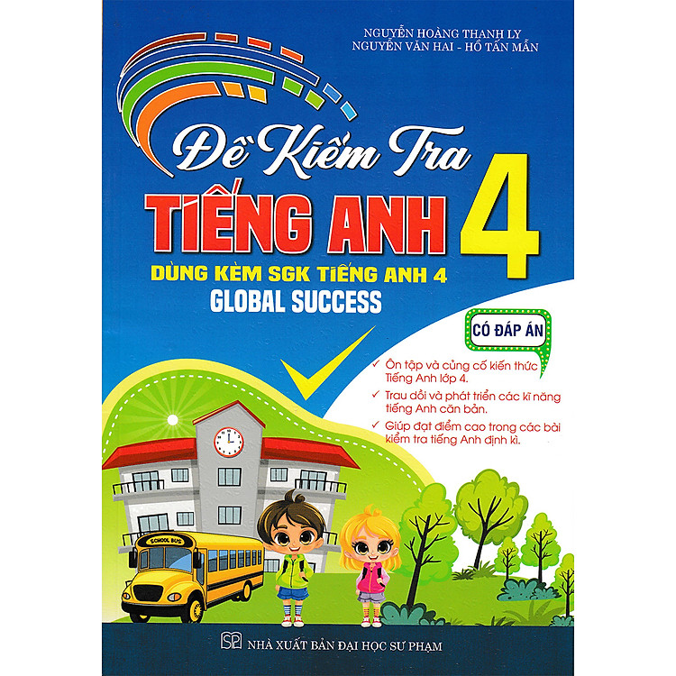 Đề Kiểm Tra Tiếng Anh 4 – Có Đáp Án