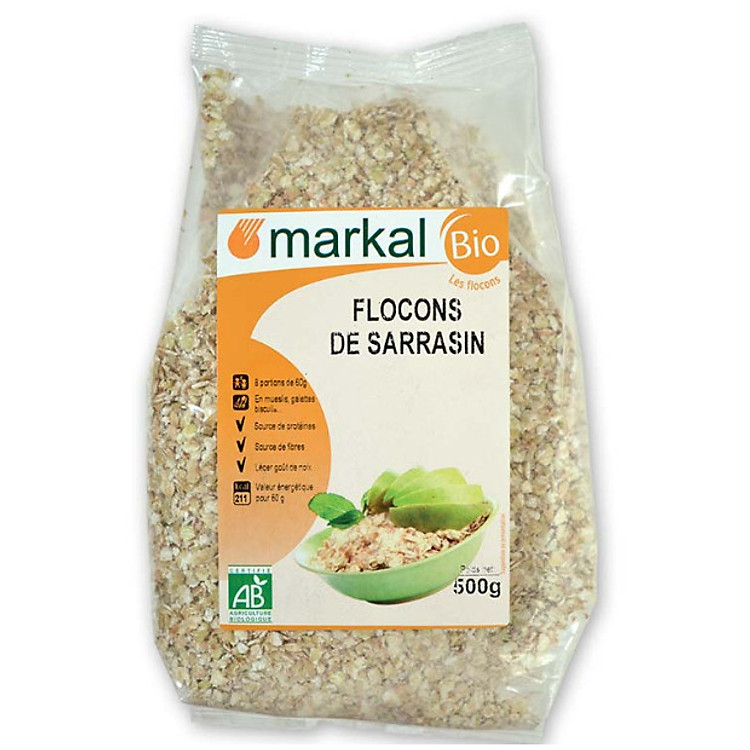 Kiều mạch cán dẹp hữu cơ Markal 500g