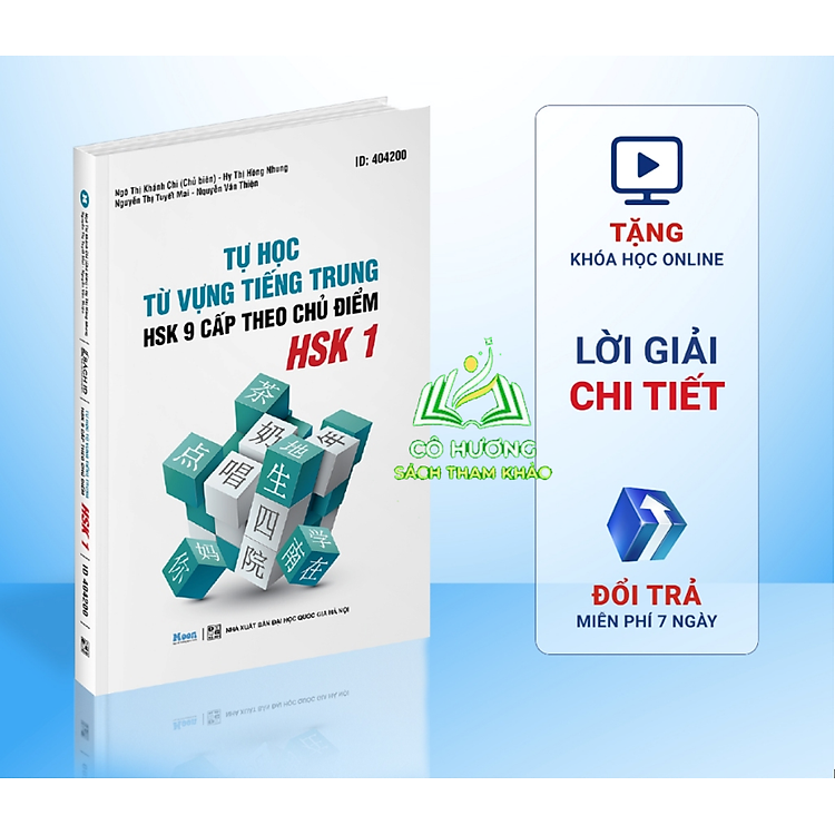 Tự Học Từ Vựng Tiếng Trung HSK1 Theo 9 Chủ Đề