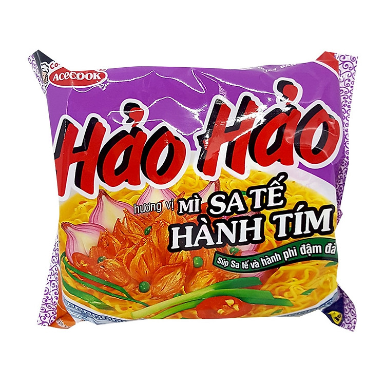 Mì Gói Hảo Hảo Hương Vị Sa Tế Hành Cay Acecook (75g)