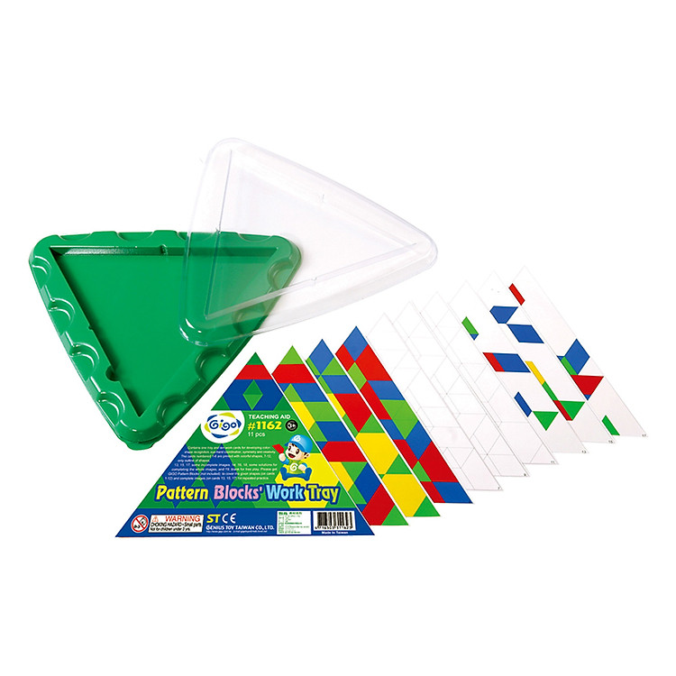 Khay Xếp Hình Tam Giác Gigo Toys Chính hãng Ưu đãi - Hình ảnh 2
