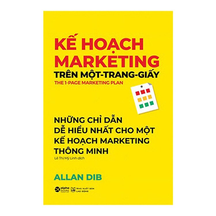 Kế Hoạch Marketing Trên Một Trang Giấy - Ảnh 3