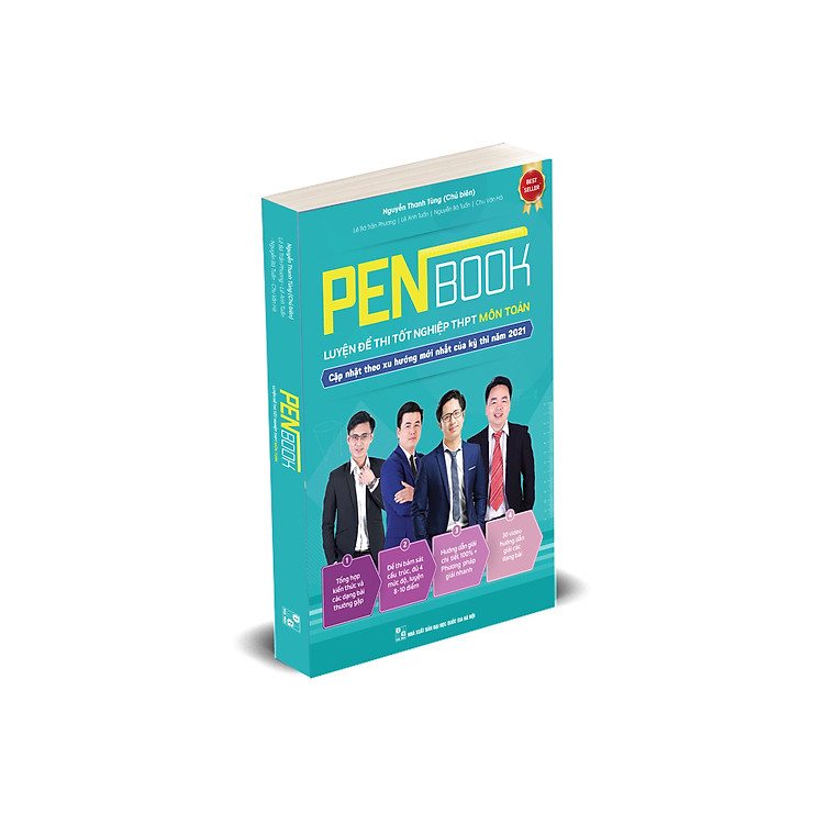 PENBOOK – Luyện đề thi Tốt nghiệp THPT Môn Toán – 2021