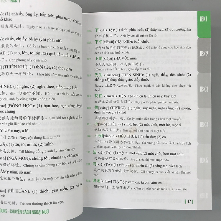 5000 Từ Vựng Tiếng Trung Bỏ Túi - Bí Kíp Chinh Phục Từ Vựng Kì Thi HSK 1 - 6 - Ảnh 5
