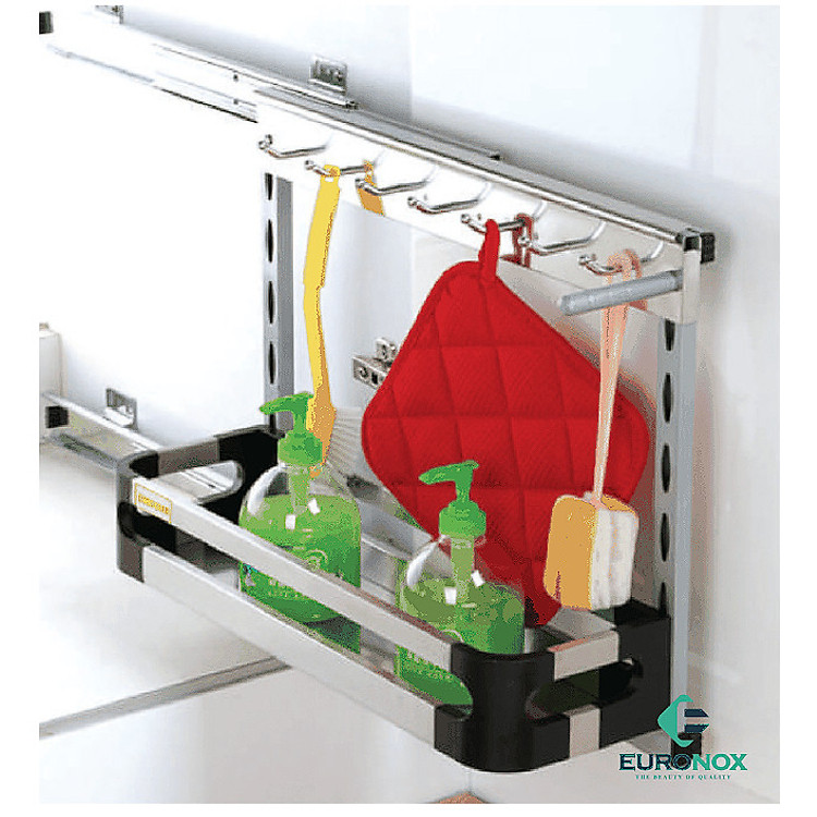 Kệ đựng chất tẩy rửa cao cấp, ray bi Kệ đựng chất tẩy rửa cao cấp, ray bi Luxury Detergent Rack with Ball Bearing Drawer Slides