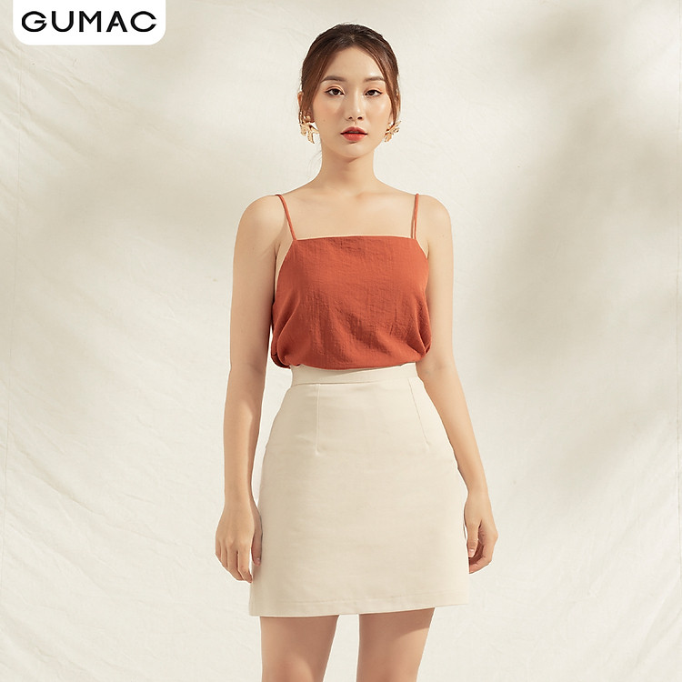 Chân váy nữ cơ bản VA11104 GUMAC chất kiaki chéo cao cấp